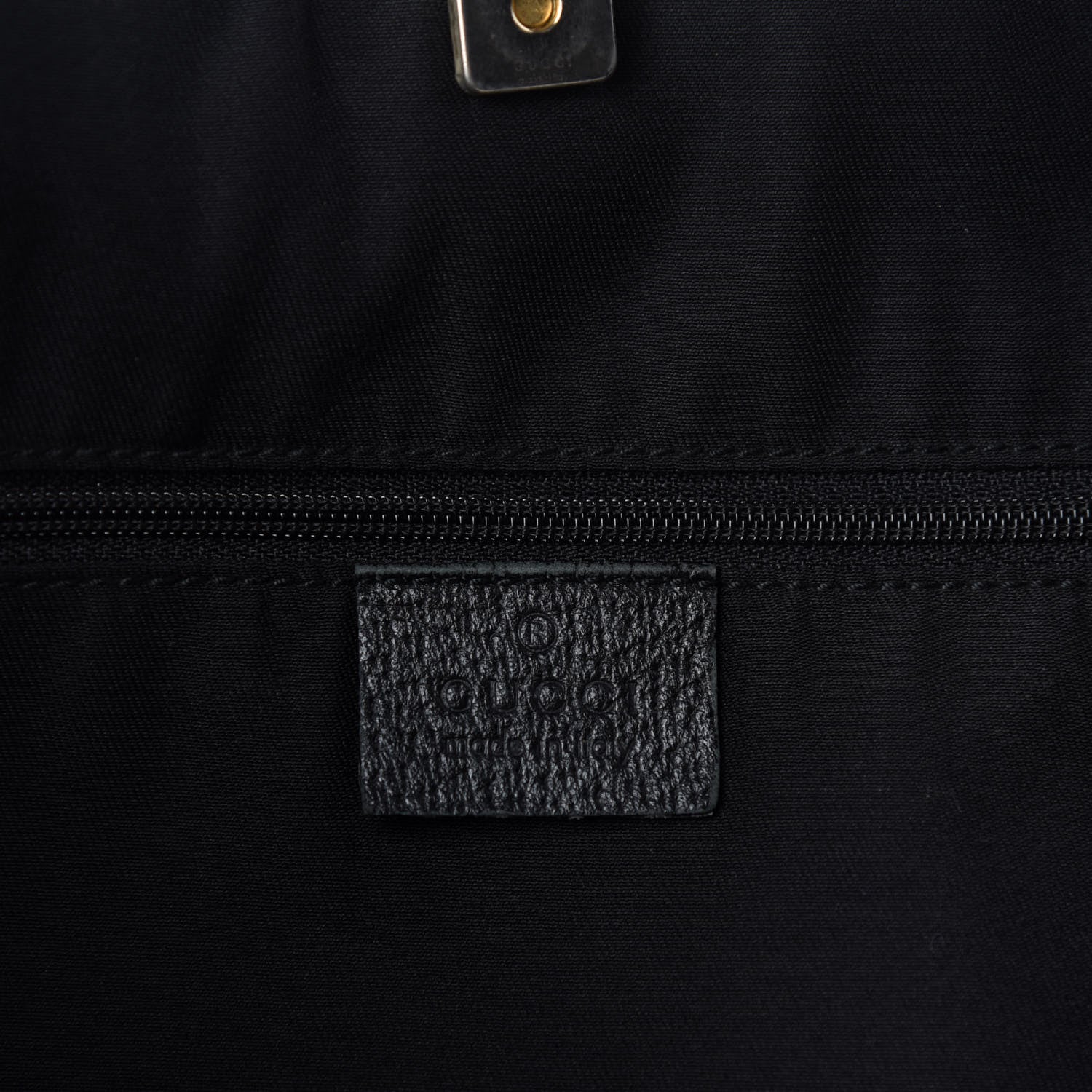 Gucci Monogram Large Abbey Tote Black 8 of 10