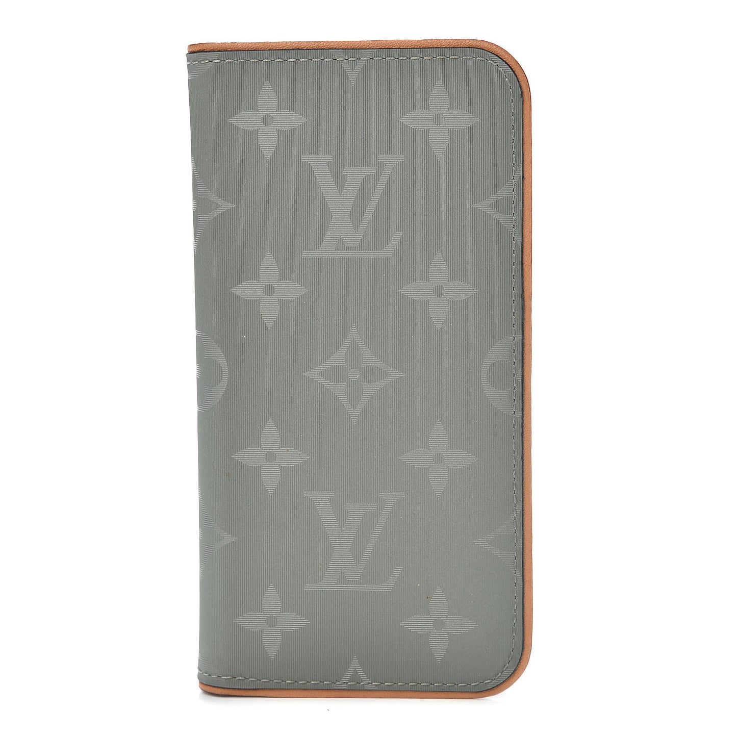 Monogram Titanium iPhone X Folio Case