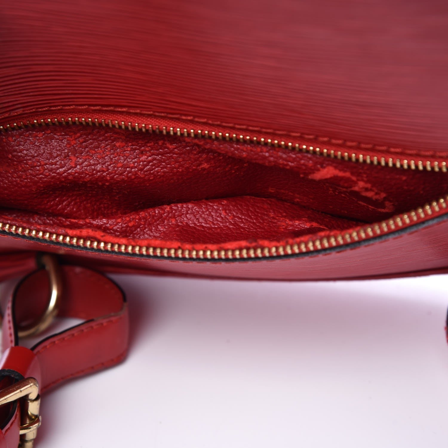 Louis Vuitton Epi Mabillon Backpack Castillan Red 11 of 11