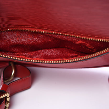 Louis Vuitton Epi Mabillon Backpack Castillan Red 11 of 11