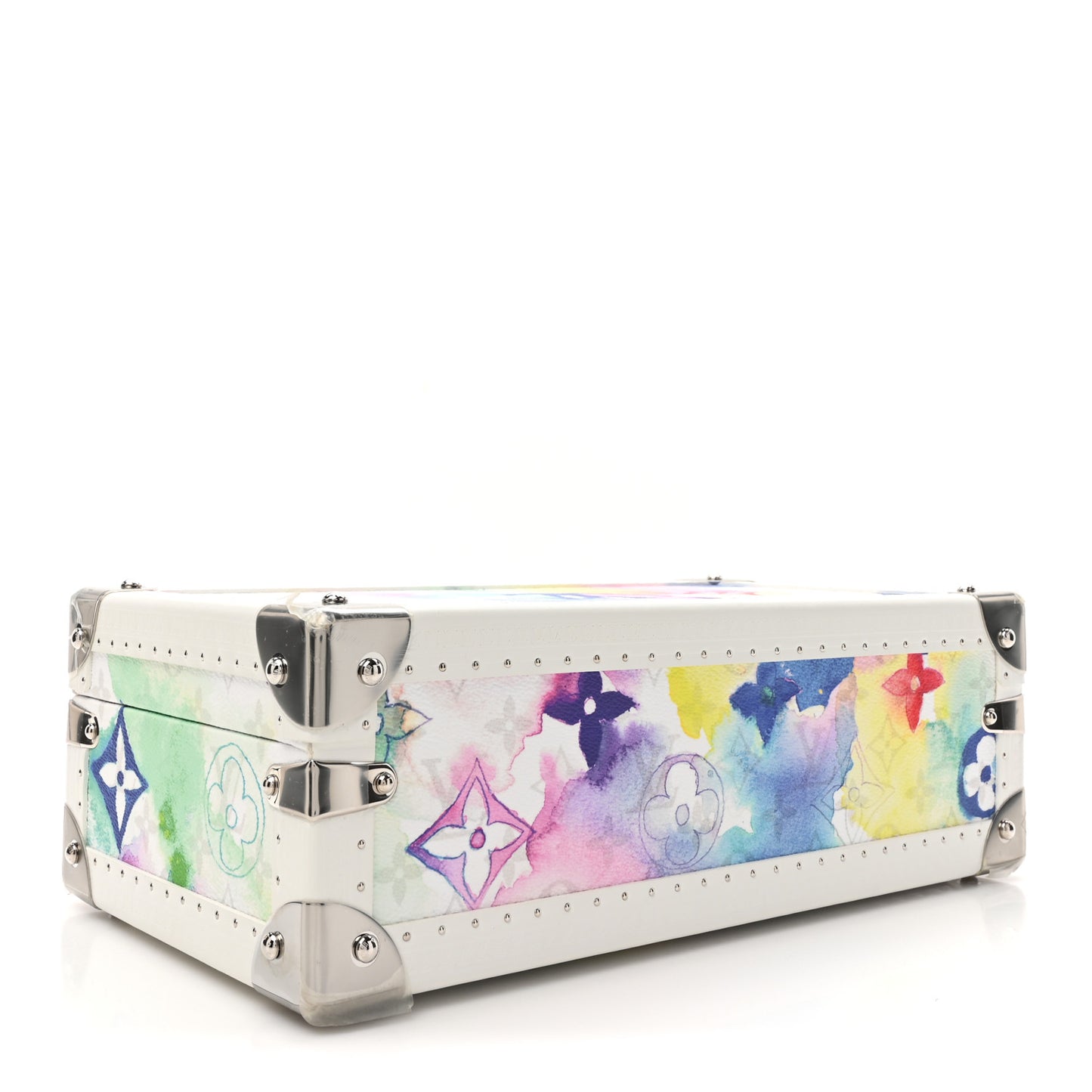 Monogram Watercolor Coffret 8 Watch Case Multicolor
