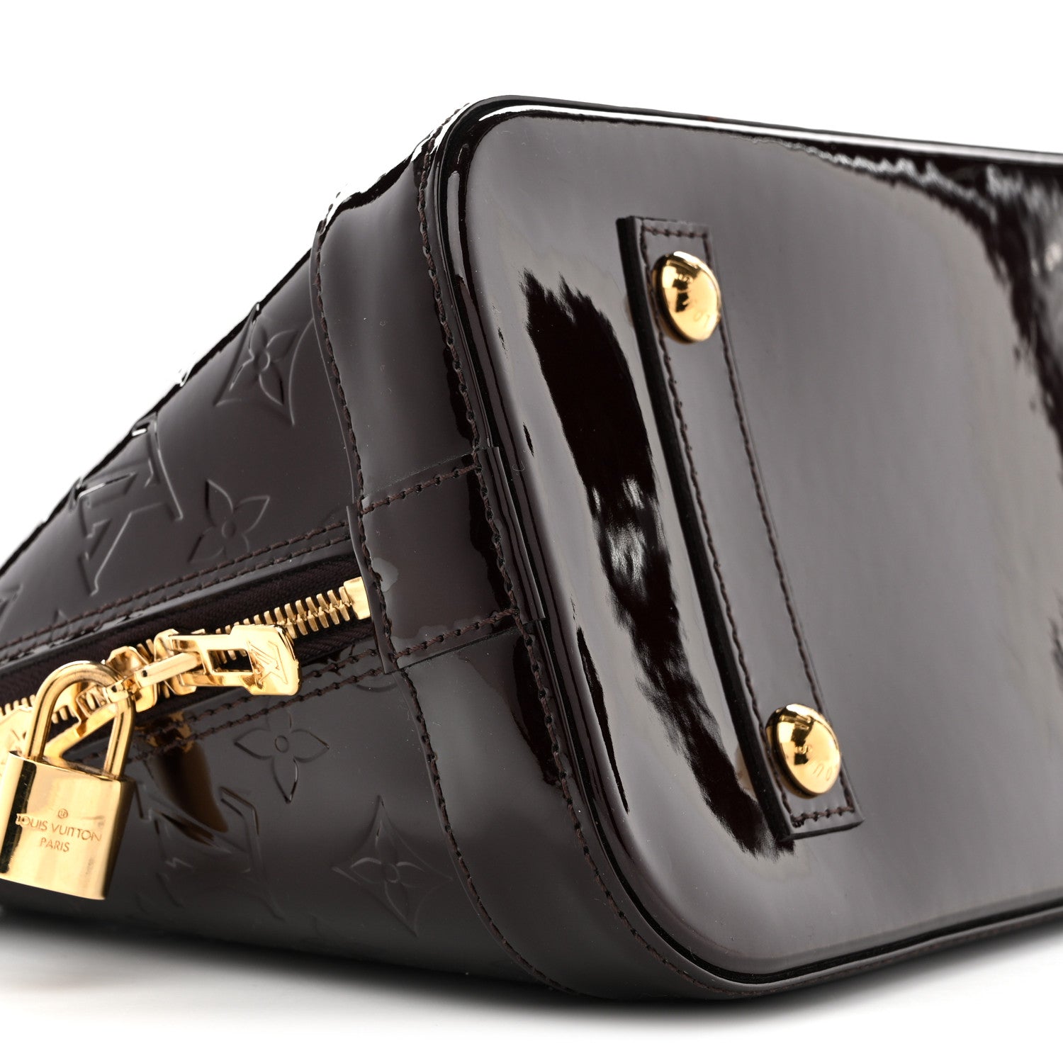 Louis Vuitton Vernis Alma PM Amarante 9 of 13