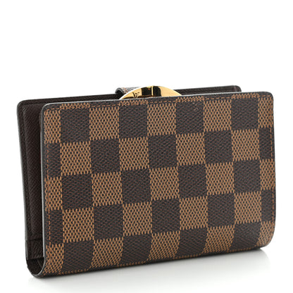 Louis Vuitton Damier Ebene French Purse Wallet 3 of 10