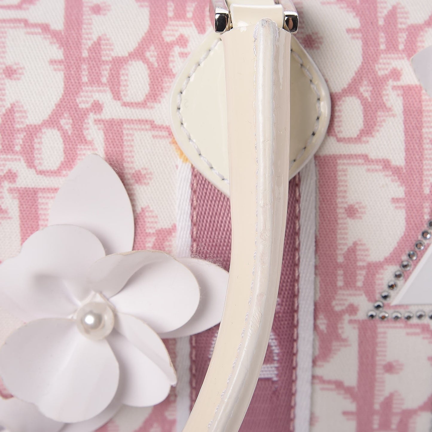 Monogram Girly Boston Pink