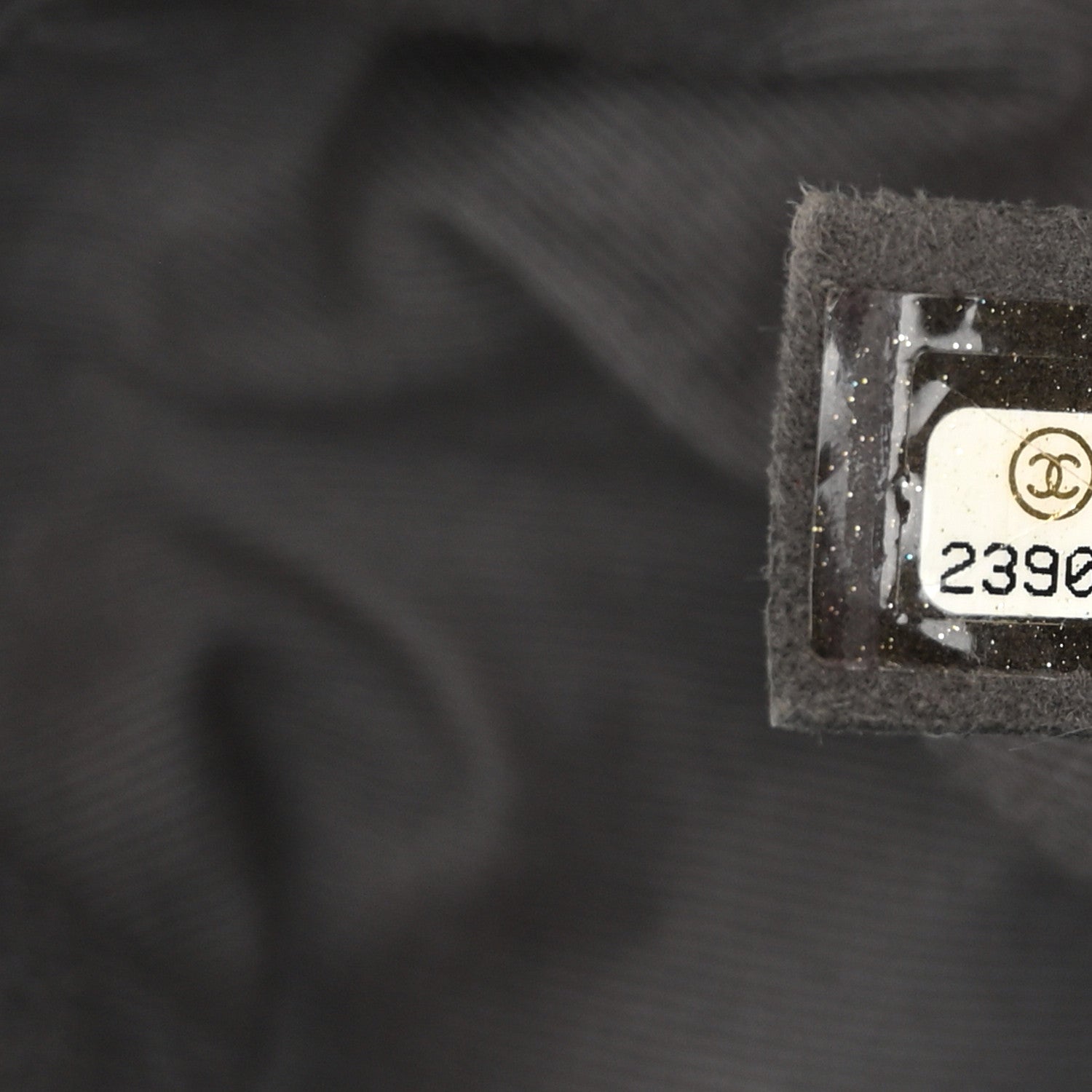 Chanel Lambskin Quilted Backpack Pocket Grey 7 of 10
