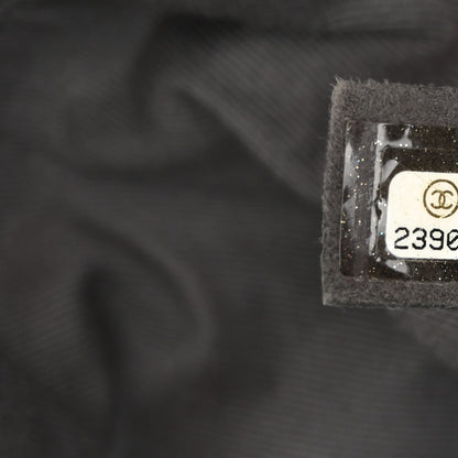 Chanel Lambskin Quilted Backpack Pocket Grey 7 of 10