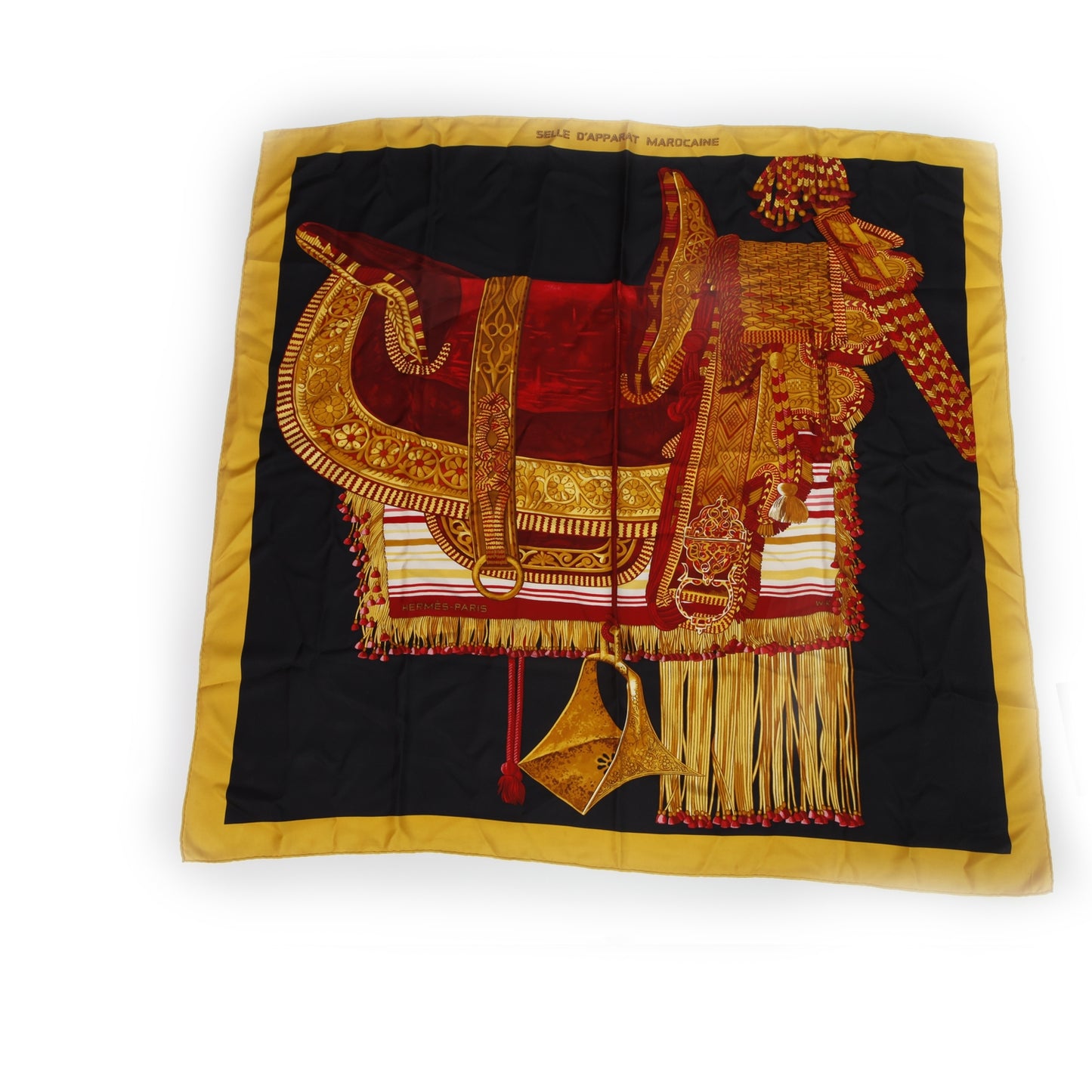 Silk Selle D Apparat Marocaine Scarf 90