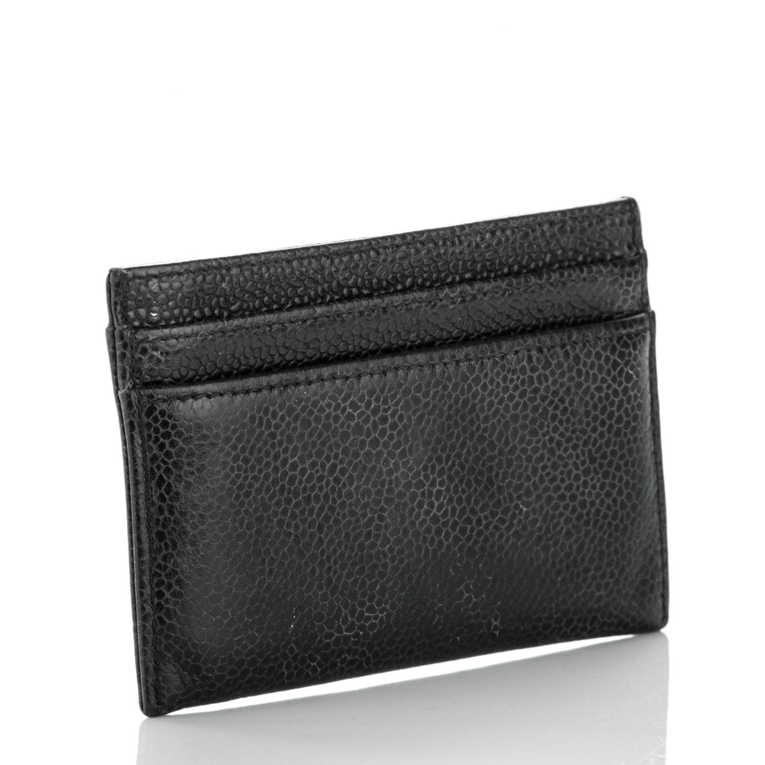Chanel Caviar Timeless CC Card Holder Black 3 of 8