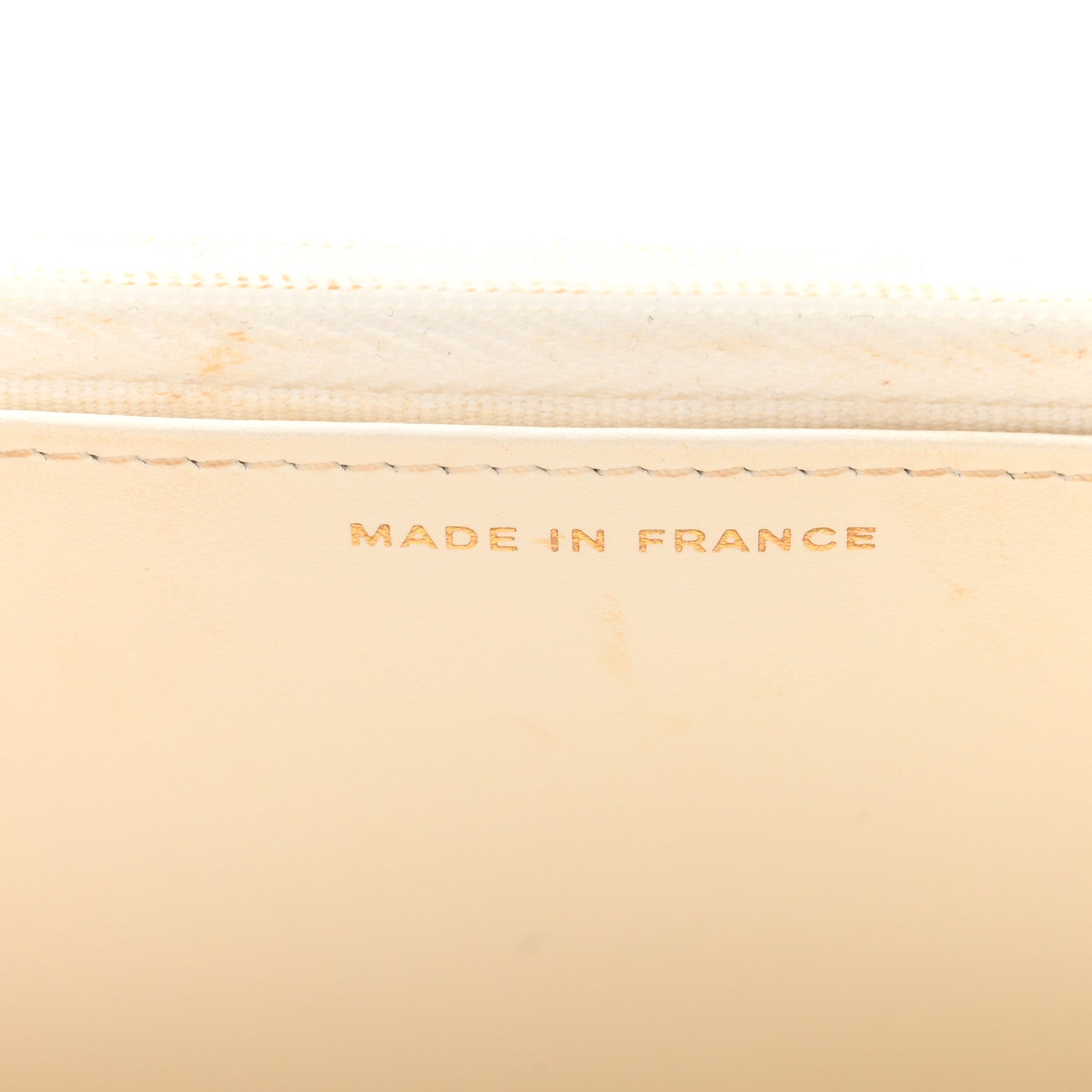 Chanel Caviar Quilted Wallet on Chain WOC White 7 of 11