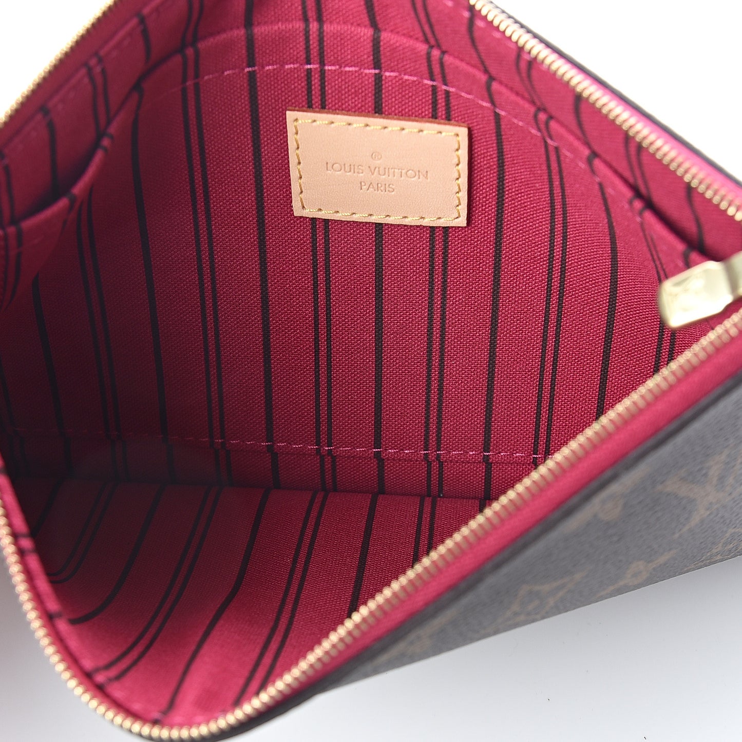 Monogram Neverfull MM GM Pochette Pivoine