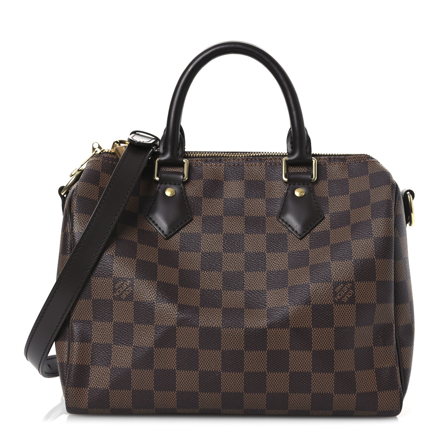 Louis Vuitton Damier Ebene Speedy Bandouliere 25 1 of 12