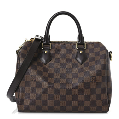 Louis Vuitton Damier Ebene Speedy Bandouliere 25 1 of 12