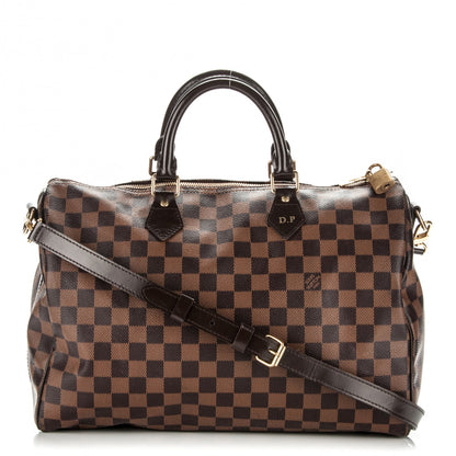 Louis Vuitton Damier Ebene Speedy Bandouliere 35 1 of 9