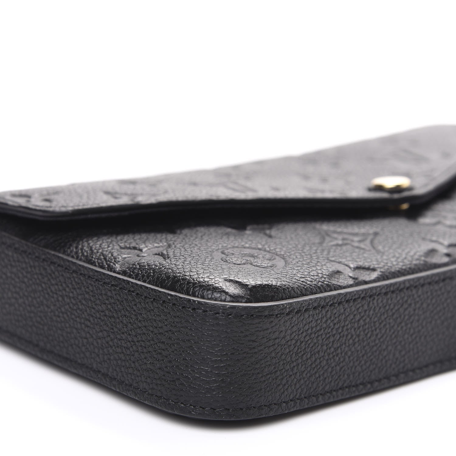 Louis Vuitton Empreinte Pochette Felicie Chain Wallet Black 7 of 8