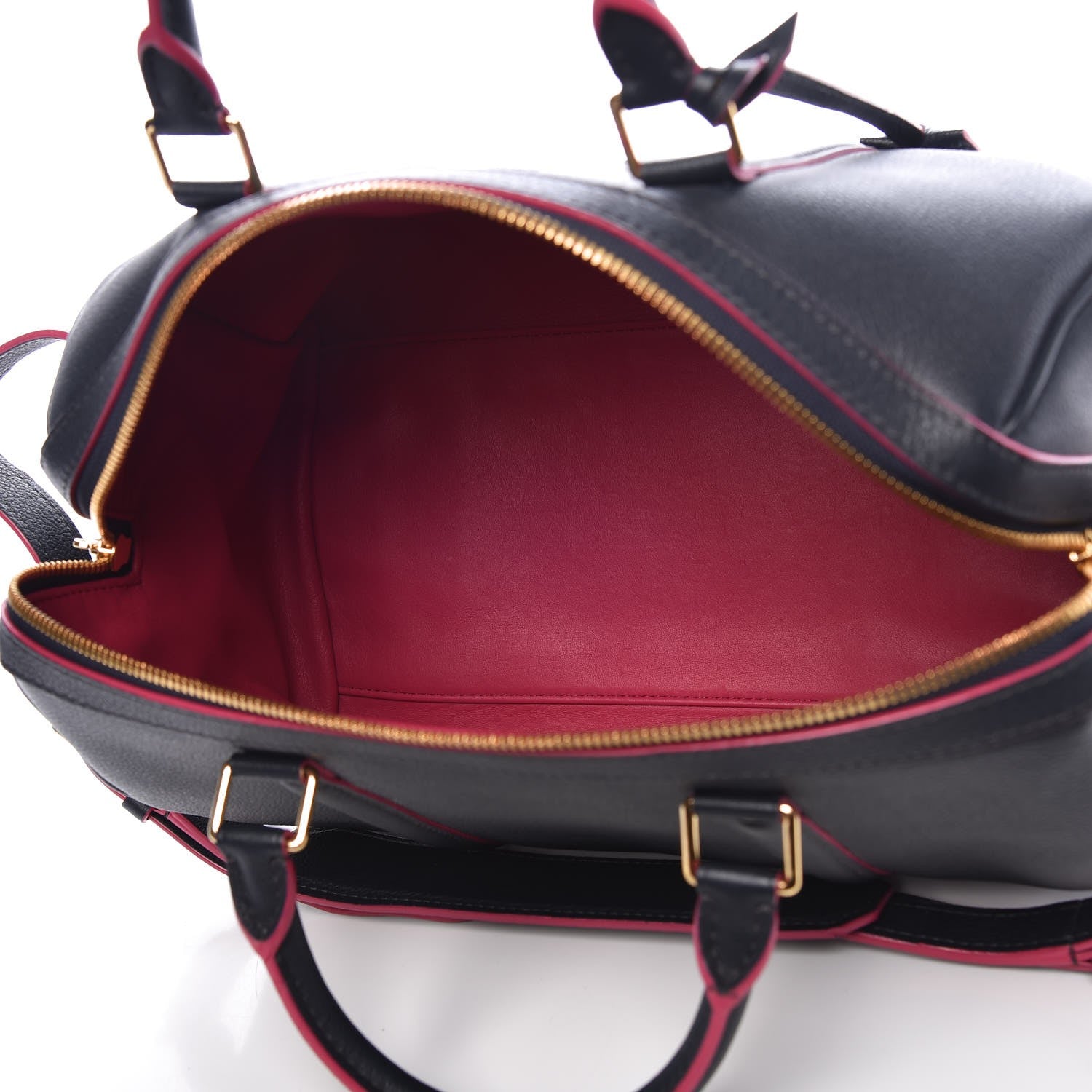 Louis Vuitton Veau Cachemire SC Bag PM Cobalt Fuchsia 6 of 11