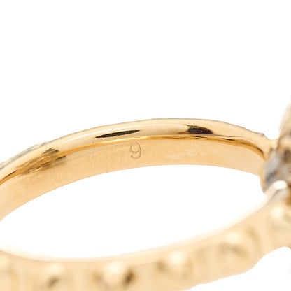 Gucci 18K Yellow Gold Pink Tourmaline Le Marché Des Merveilles Feline Ring 47 4 8 of 9