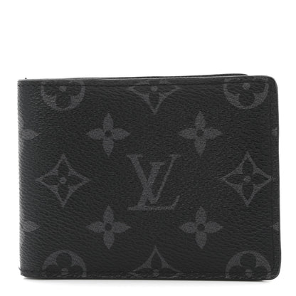 Louis Vuitton Monogram Eclipse Slender Wallet 1 of 7
