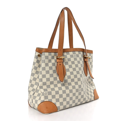 Louis Vuitton Damier Azur Hampstead MM 3 of 13