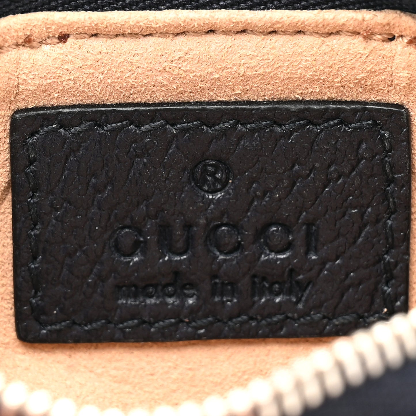 GG Supreme Monogram Web Ophidia Key Case Beige Blue