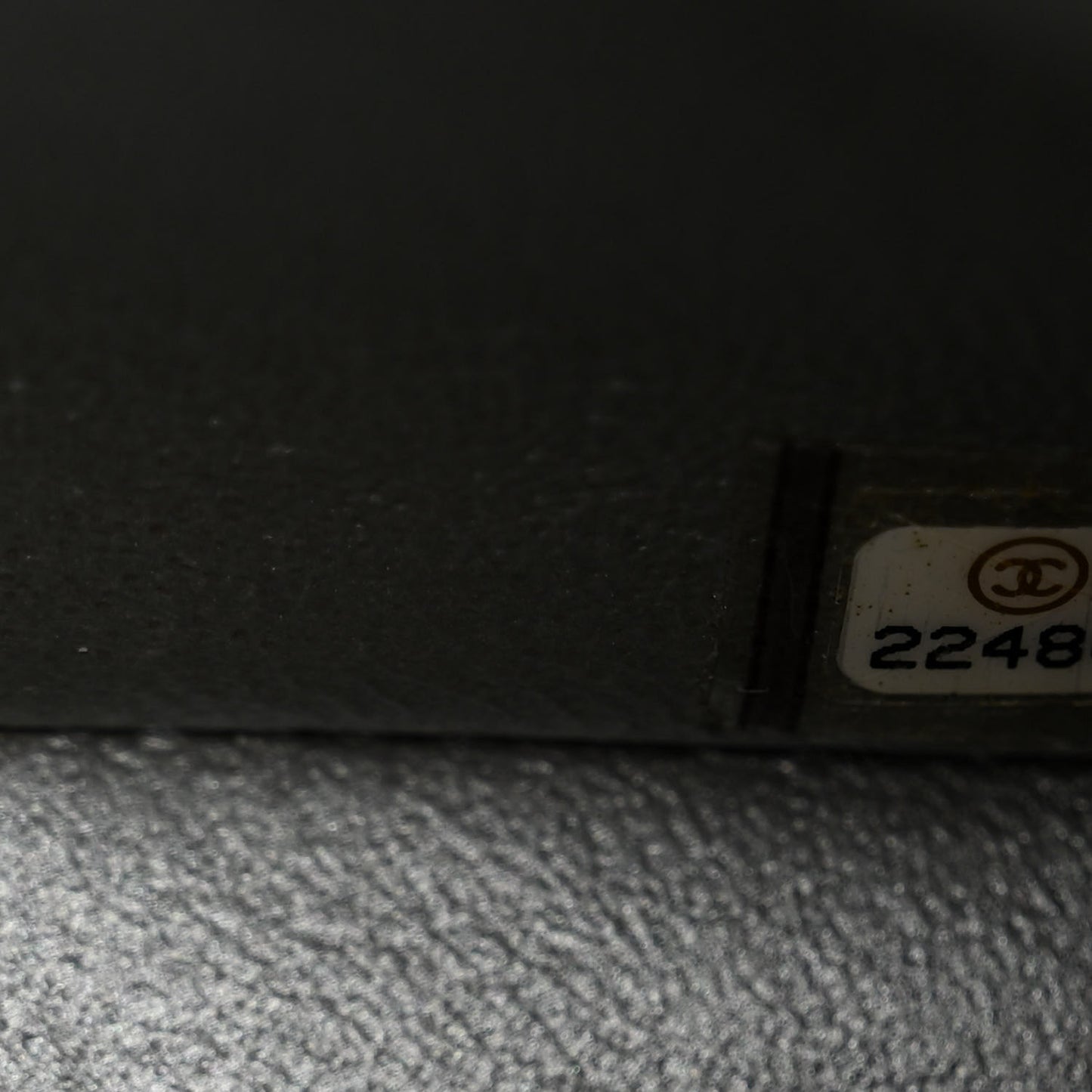 Glazed Calfskin Grommet Embellished Mini Airline Rectangular Flap Silver