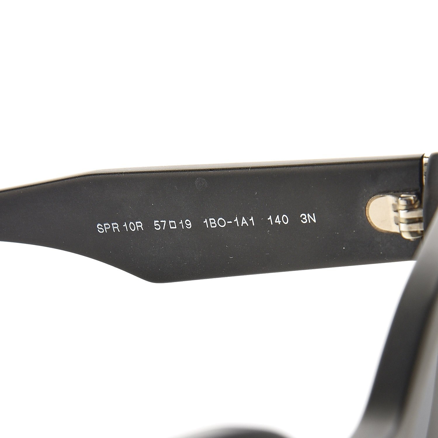 Prada Acetate Sunglasses SPR 10R Black 6 of 8