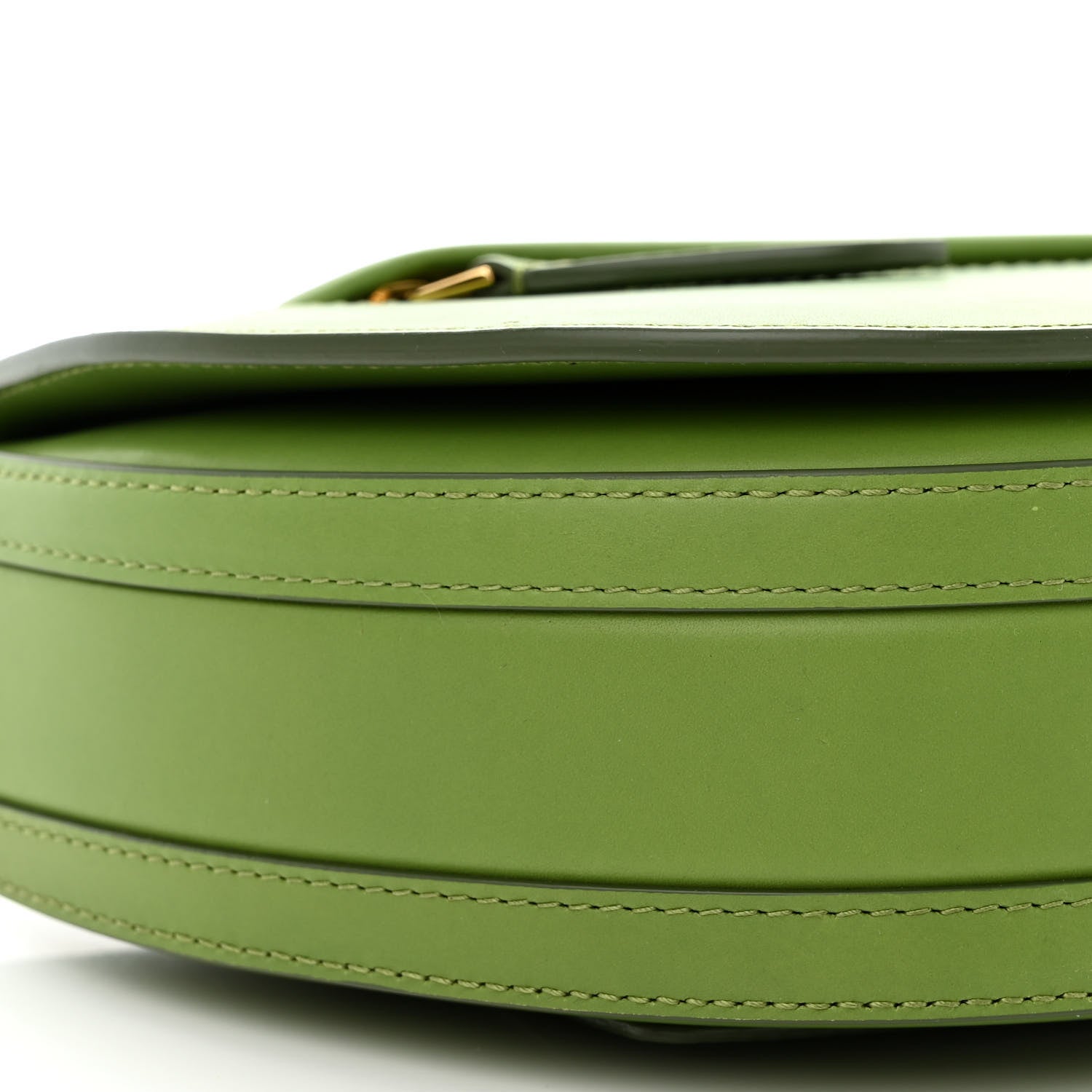 Burberry Calfskin Small Olympia Shoulder Bag Green 9 of 10