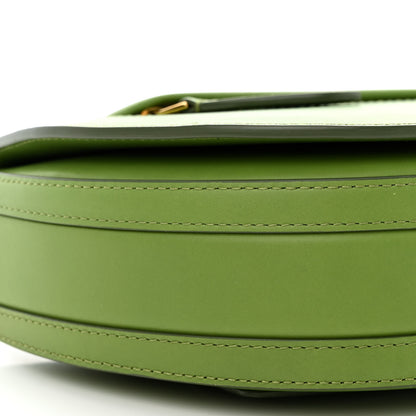 Burberry Calfskin Small Olympia Shoulder Bag Green 9 of 10