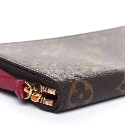 Louis Vuitton Monogram Clemence Wallet Fuchsia 8 of 16
