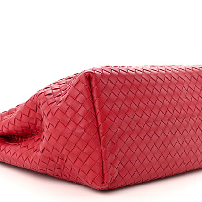 Bottega Veneta Nappa Intrecciato Medium Garda Bag Red 9 of 10