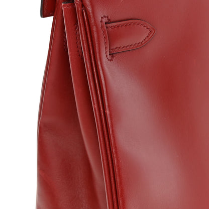Hermes Box Kelly Retourne 28 Rouge H 24 of 29