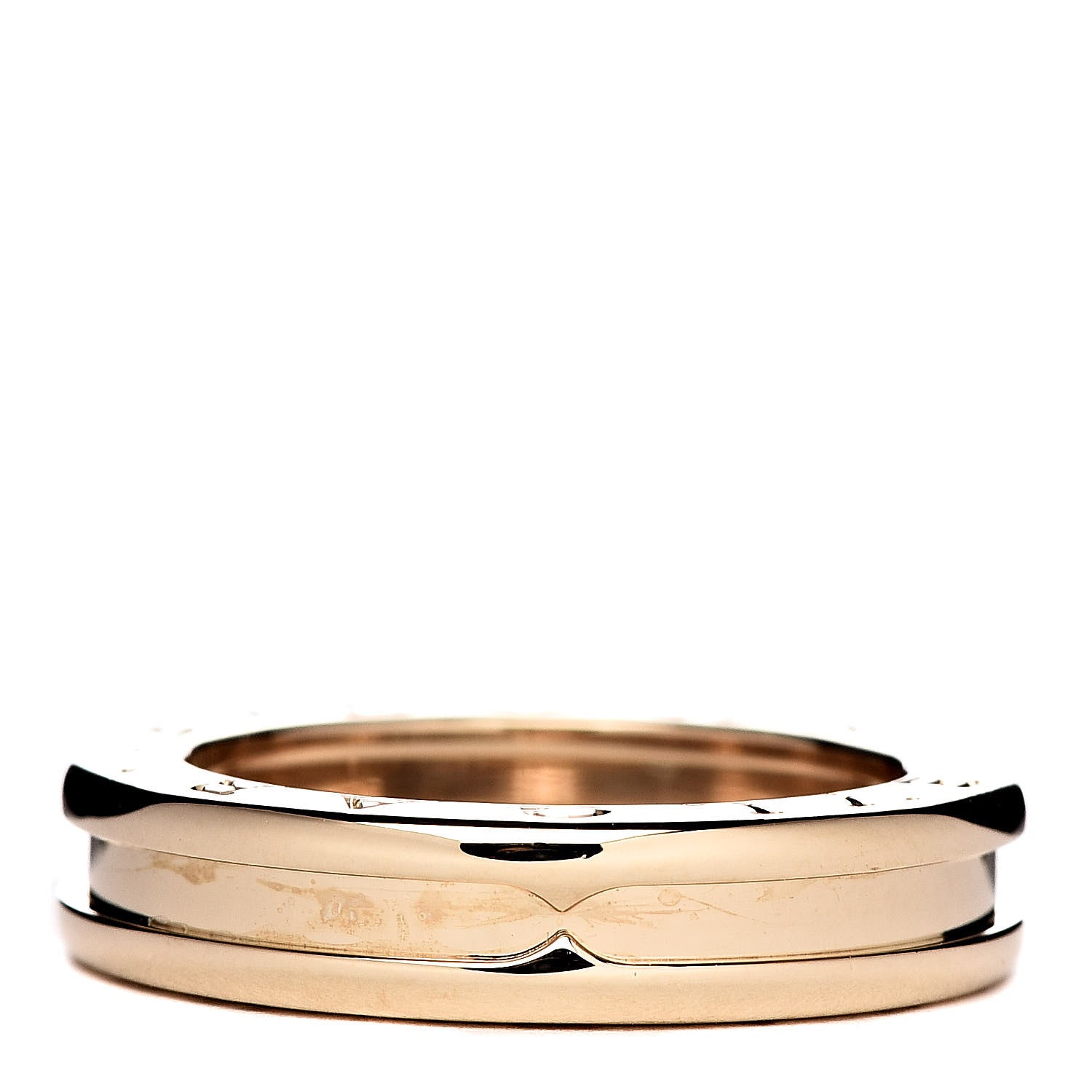 Bulgari 18K Yellow Gold B.Zero1 One-Band Ring 51 5.75 3 of 5