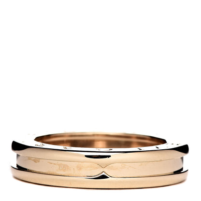 Bulgari 18K Yellow Gold B.Zero1 One-Band Ring 51 5.75 3 of 5