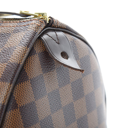 Louis Vuitton Damier Ebene Speedy 30 13 of 17