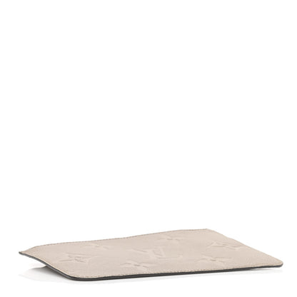 Louis Vuitton Empreinte Monogram Giant Neverfull MM Pochette Tourterelle 4 of 9