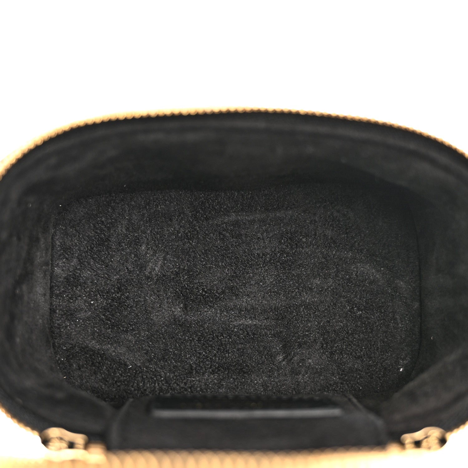 Christian Dior Lambskin Cannage Micro Lady Dior Vanity Case Black 5 of 12