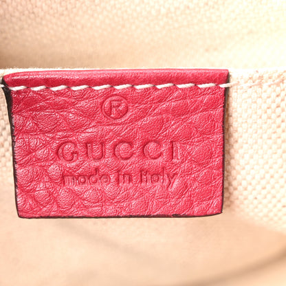 Gucci Cellarius Calfskin Medium Bamboo Backpack Petunia 6 of 10