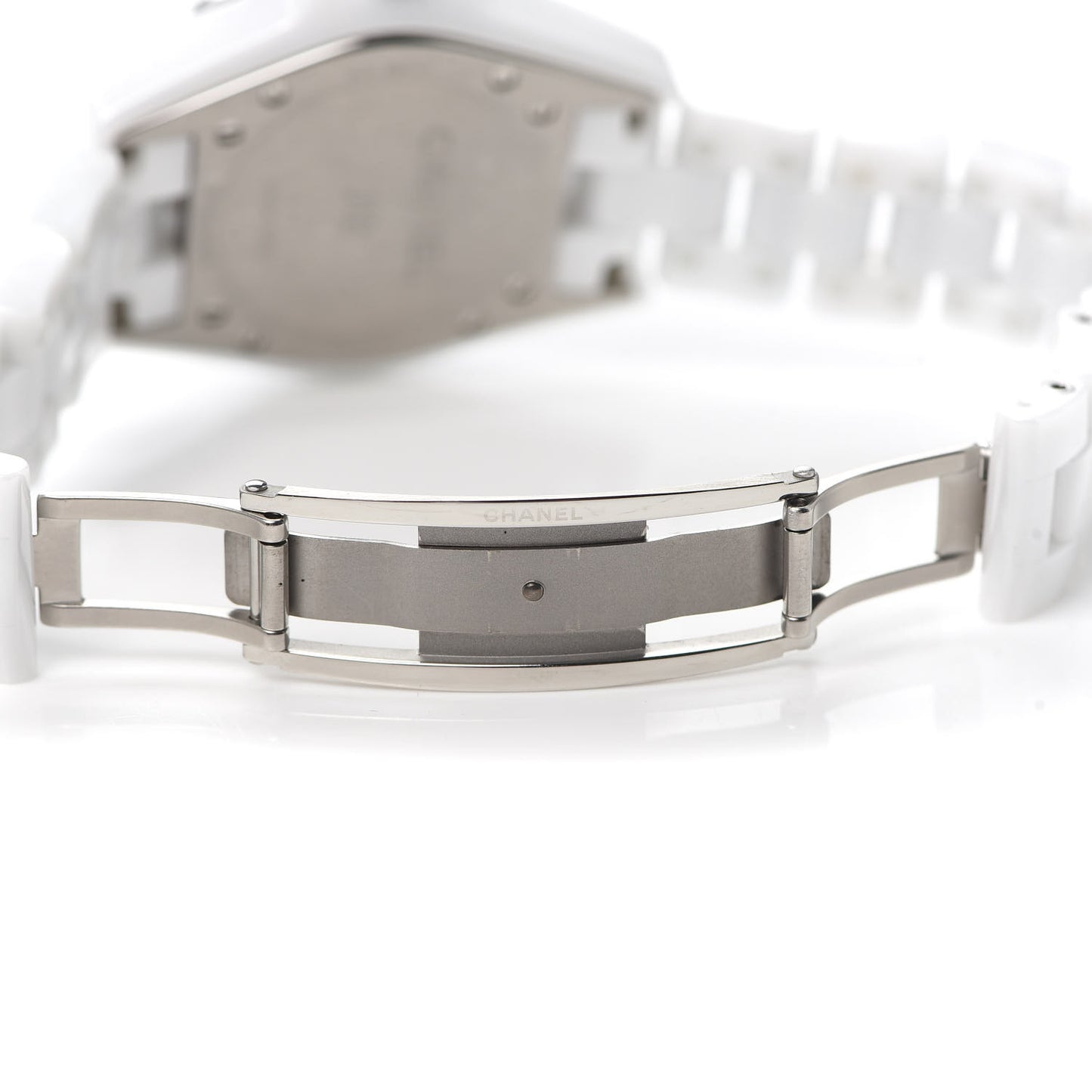 Stainless Steel Ceramic 33mm J12 Quartz Watch White