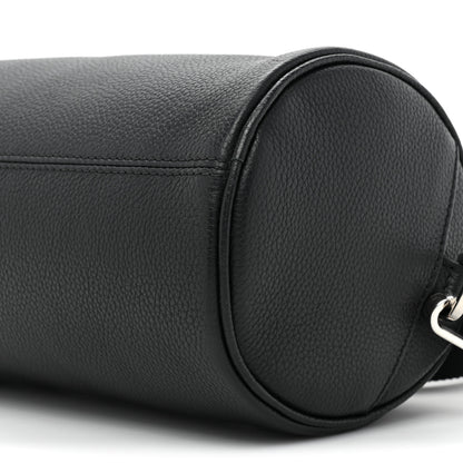 Christian Dior HOMME Grained Calfskin Mens Roller Pouch Black 8 of 9