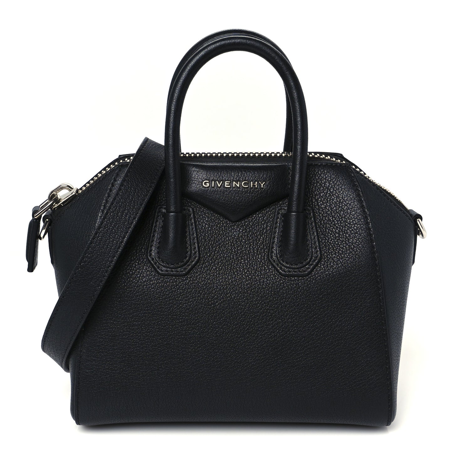 Sugar Goatskin Mini Antigona Black