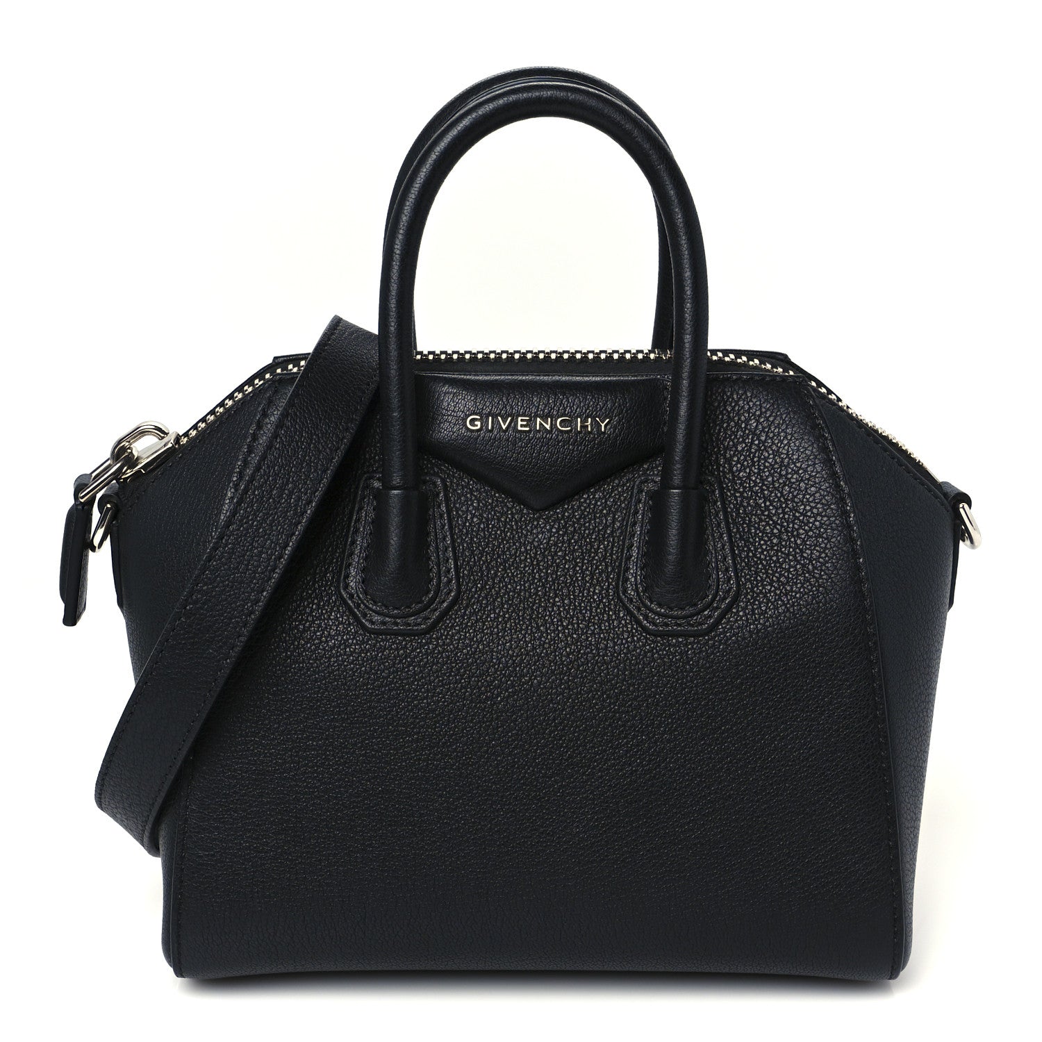 Givenchy Sugar Goatskin Mini Antigona Black 1 of 9
