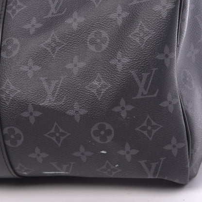 Louis Vuitton Monogram Eclipse Keepall Bandouliere 45 9 of 12