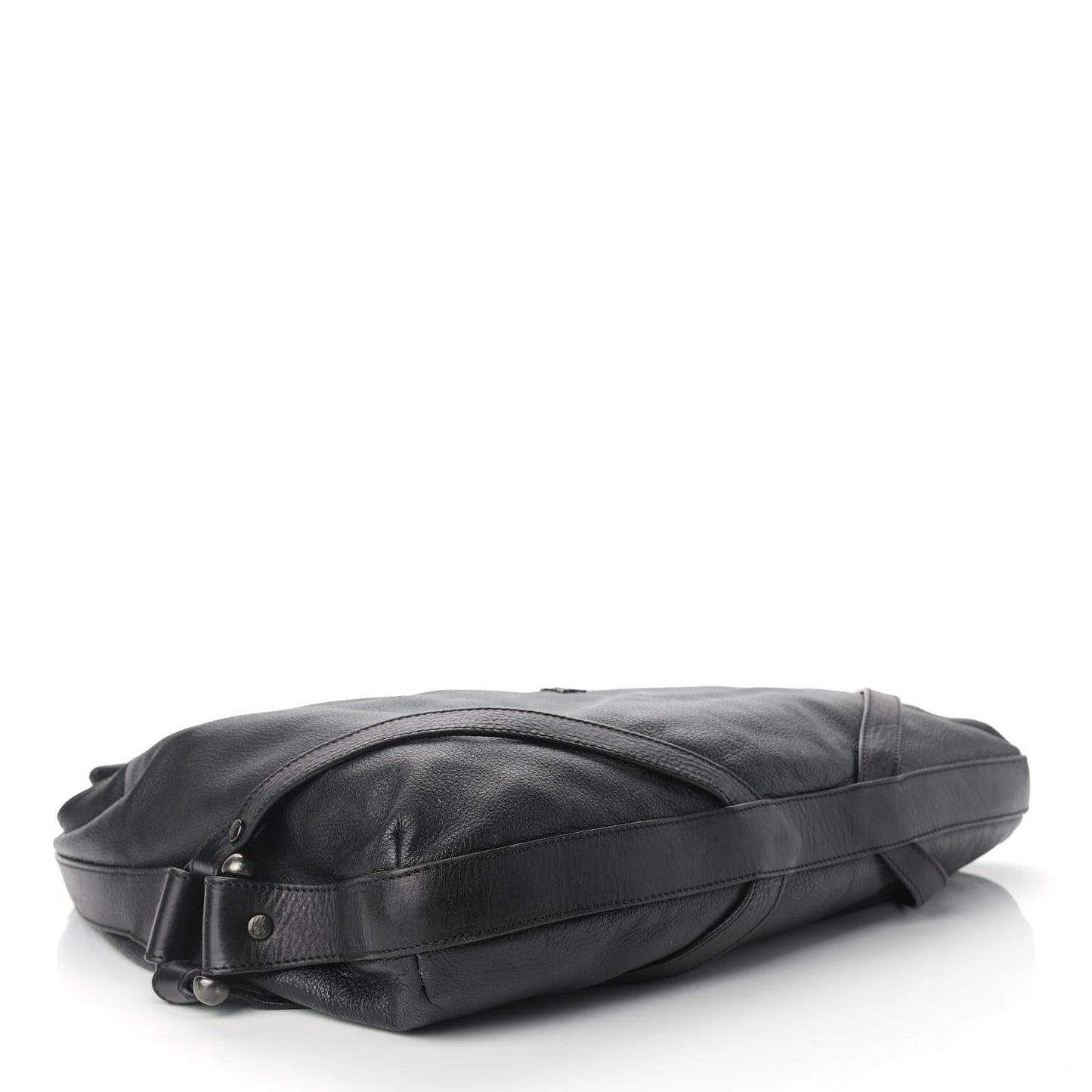 Prorsum Calfskin Hobo Bag Black