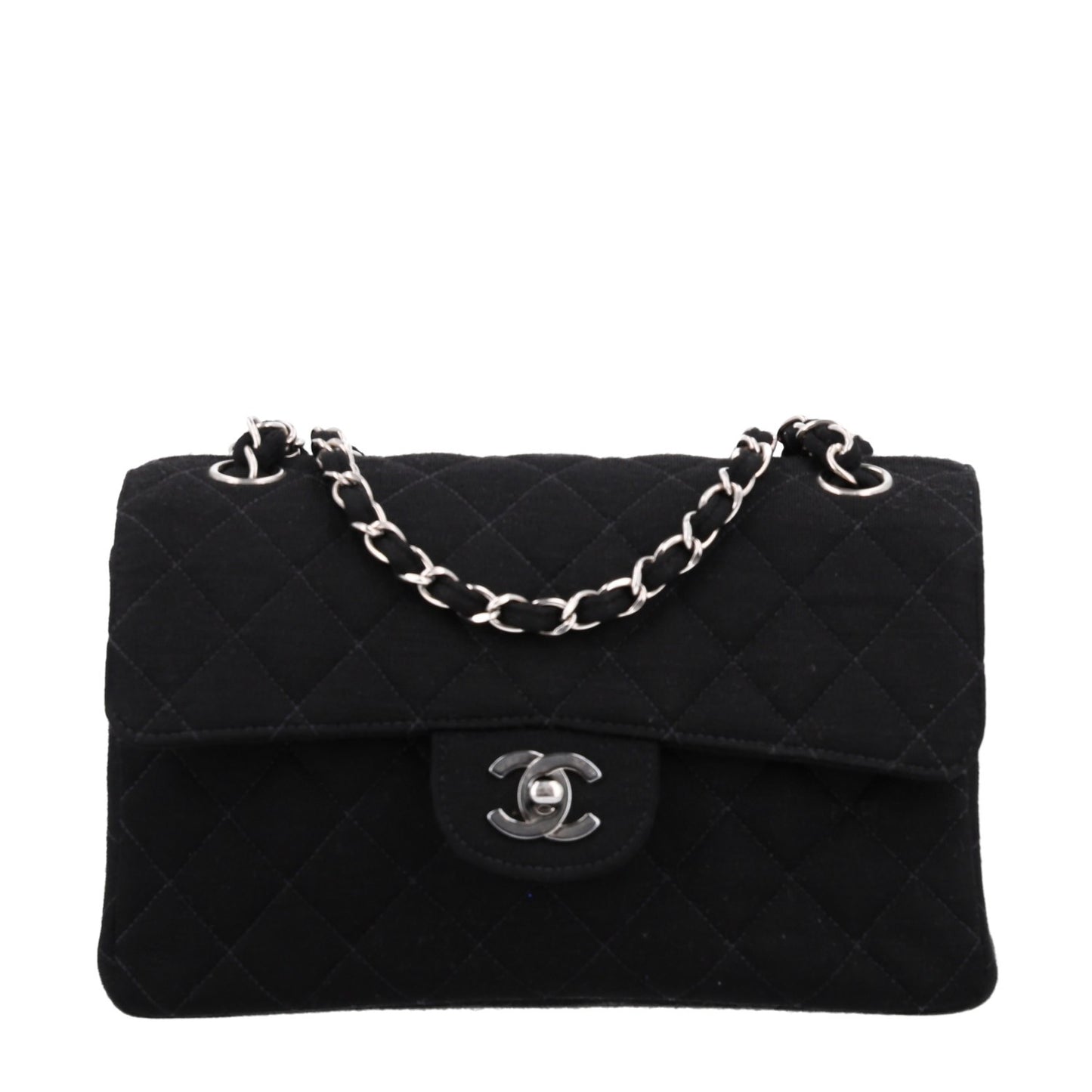 Jersey Double Sided Jumbo Flap Black