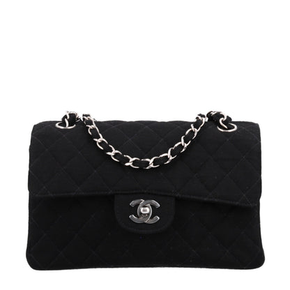 Chanel Jersey Double Sided Jumbo Flap Black 1 of 11