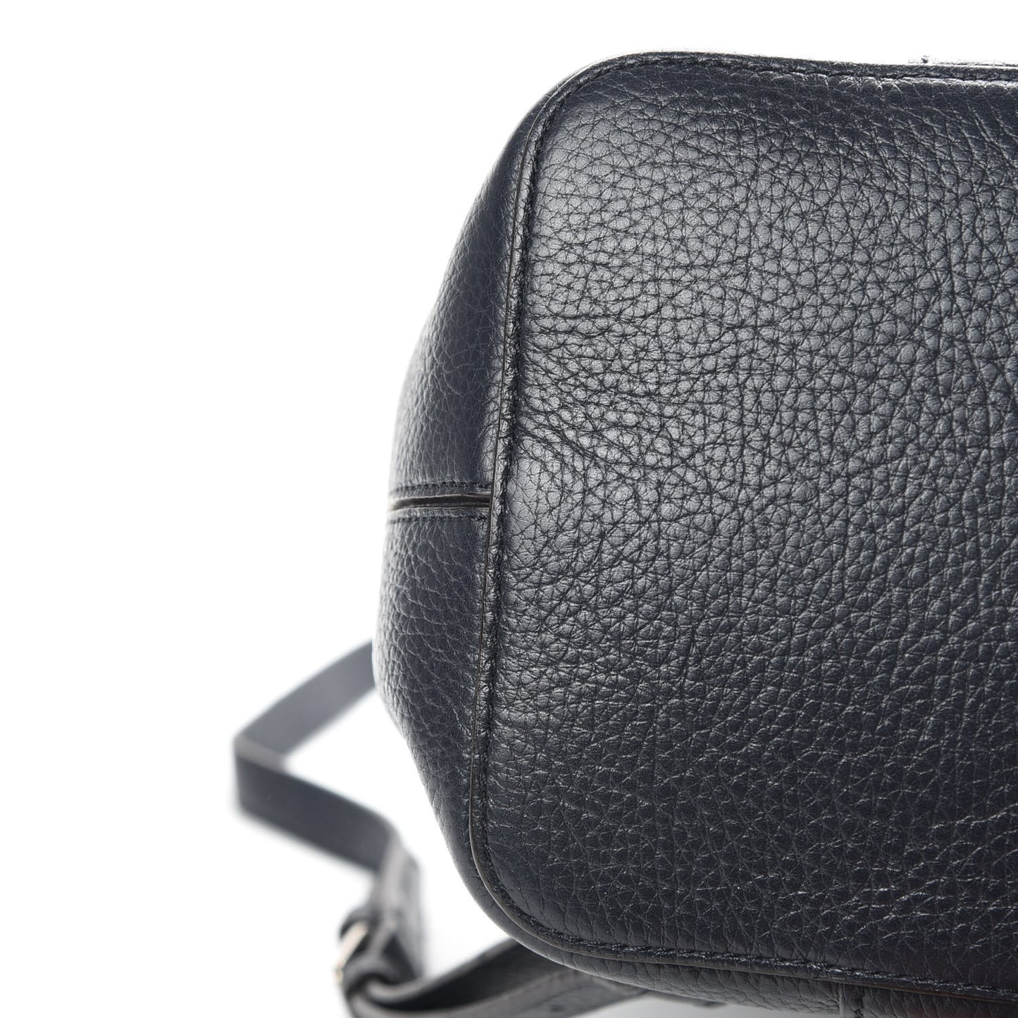 Classic Grain Calfskin Small Bayswater Backpack Midnight Blue