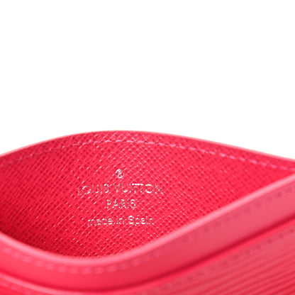 Louis Vuitton Epi Card Holder Fuchsia 6 of 7