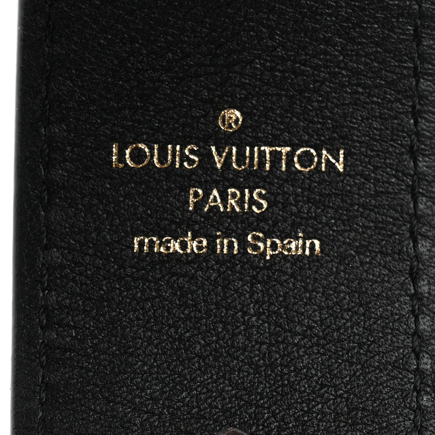 Louis Vuitton Monogram Bandouliere Shoulder Strap Black 3 of 4