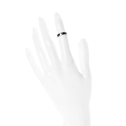 Cartier 18K White Gold 3.5mm LOVE Wedding Band Ring 45 3.25 2 of 4