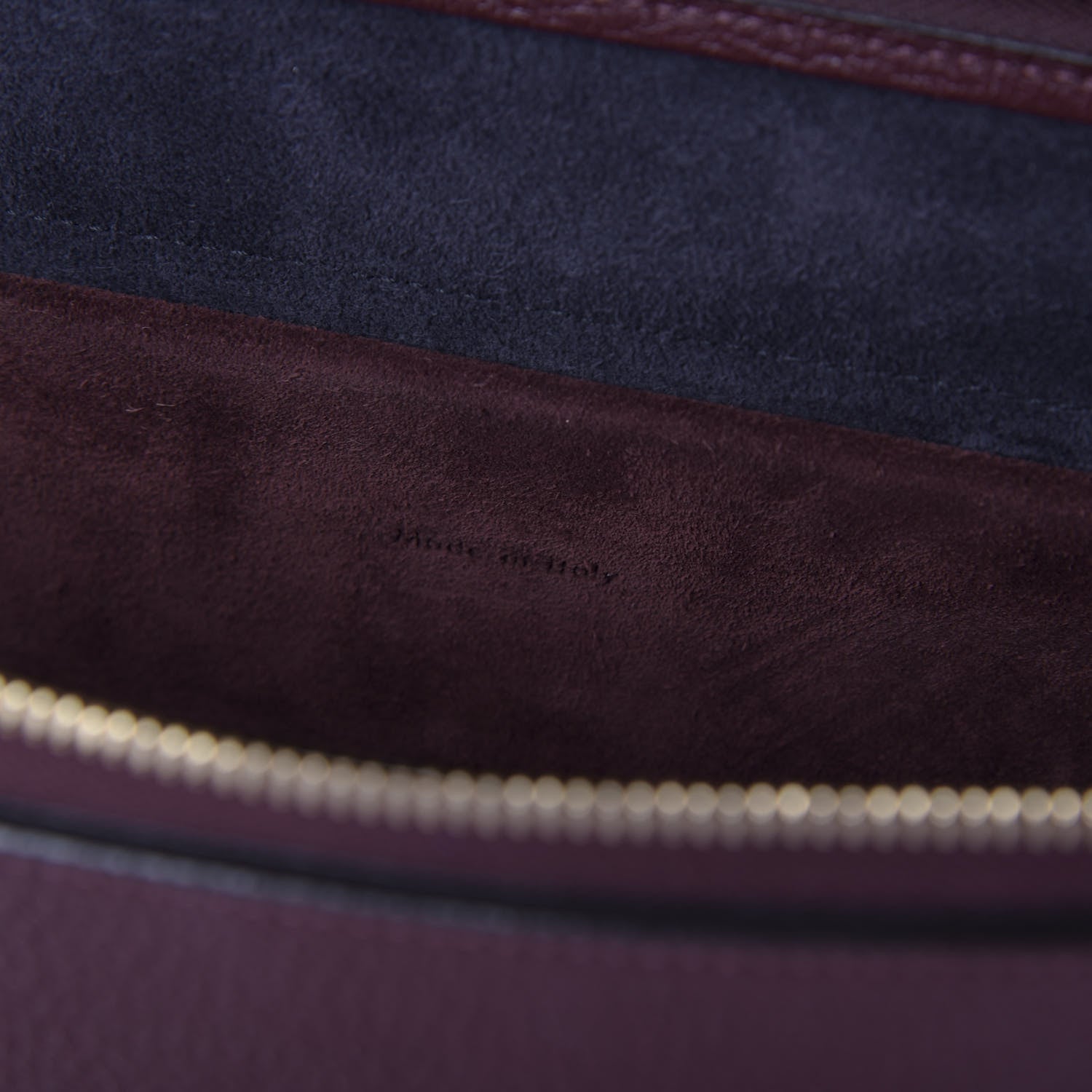 Celine Goatskin Smooth Calfskin Mini Belt Bag Burgundy 14 of 15