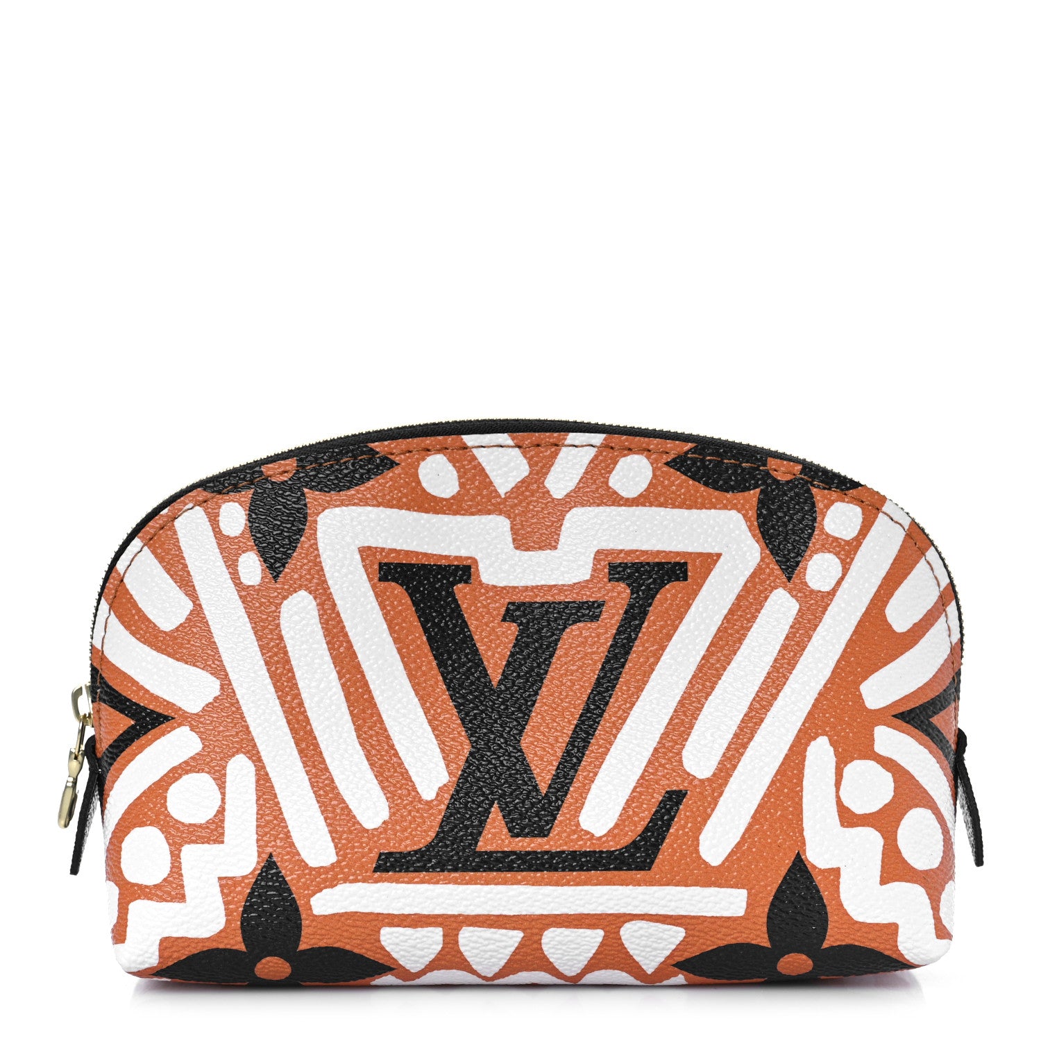 Louis Vuitton Monogram Giant Crafty Cosmetic Pouch Creme Caramel 1 of 8